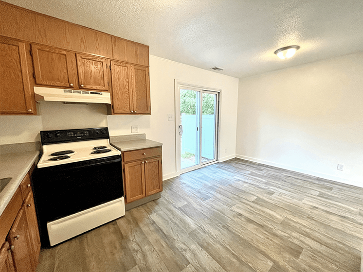 open floor plans at Rolling Pines apartments grand rapids